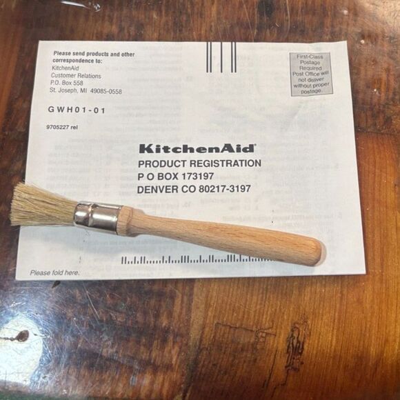 NIB KitchenAid 3 piece Stainless Steel Pasta Roller Cutter Set - Picture 6 of 6
